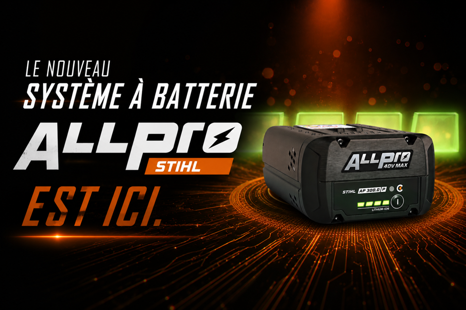 STIHL ALLPRO : la nouvelle génération de batteries est arrivée